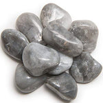 Digging Dolls: 1/2 lb of Extra Large Cat's Eye A Grade Stones from Brazil - Tumbled Rocks Perfect for Art, Crafts, Reiki, Wicca and Wire Wrapping!