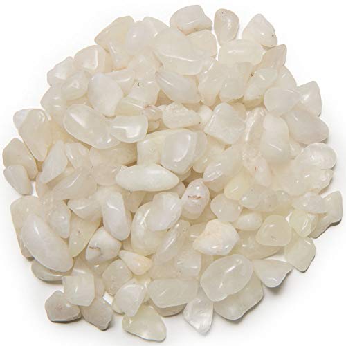 Digging Dolls: 2 lbs of XXSmall Crystal with Sulphur A Grade Stones from Brazil - Tumbled Rocks Perfect for Art, Crafts, Reiki, Wicca and Wire Wrapping!