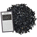 Digging Dolls: 1 lb of Tumbled Black Onyx Chip Stones - Polished Rocks for Crafts, Art, Vase Filler, Decoration, Reiki, Crystal Jewelry Making and More!