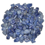 Digging Dolls: 1/2 lb of XX Small Blue Quartz A Grade Stones from Brazil - Tumbled Rocks Crystals Perfect for Art, Crafts, Reiki, Wicca and Wire Wrapping!