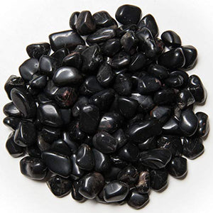 Digging Dolls: 2 lbs of XXSmall Black Onyx A Grade Stones from Brazil - Tumbled Rocks Perfect for Art, Crafts, Reiki, Wicca and Wire Wrapping!