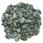 Digging Dolls: 1/2 lb of XX Small Emerald A Grade Stones from Brazil - Tumbled Rocks Crystals Perfect for Art, Crafts, Reiki, Wicca and Wire Wrapping!