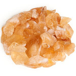 Digging Dolls: 2 lbs Citrine Rough Rocks from Brazil - Assorted Sizes Range from 0.5" to 1.5" Each Piece - Raw Crystal Stones for Arts, Crafts, Tumbling, Wire Wrapping, Wicca and Reiki Crystal Healing