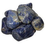 Digging Dolls: 1/2 lb of XX Large Sodalite A Grade Stones from Brazil - Tumbled Rocks Crystals Perfect for Art, Crafts, Reiki, Wicca and Wire Wrapping!