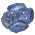 Digging Dolls: 3 lbs of Extra Large Blue Quartz A Grade Stones from Brazil - Tumbled Rocks Crystals Perfect for Art, Crafts, Reiki, Wicca and Wire Wrapping!