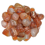 Digging Dolls: 3 lbs of Small Dyed Red Agate A Grade Stones from Brazil - Tumbled Rocks Crystals Perfect for Art, Crafts, Reiki, Wicca and Wire Wrapping!