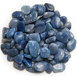 Digging Dolls: 2 lbs of Extra Small Blue Quartz B Grade Stones from Brazil - Tumbled Rocks Perfect for Art, Crafts, Reiki, Wicca and Wire Wrapping!