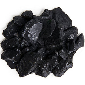 Digging Dolls: 1/2 lb Shungite Rough Rocks from Kariela Russia - Mine Run - 0.5"-2.5" Avg. - Raw Natural Stones.