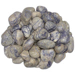 Digging Dolls: 1 lb of Tumbled Ritzaullite Stones from Tibet - Polished Rocks for Crafts, Art, Vase Filler, Decoration, Reiki, Crystal Jewelry Making and More!