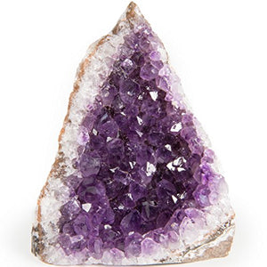 Digging Dolls Specimens: Exceptional Amethyst Geodes from Uruguay - 3 lbs to 4 lbs - B Grade - Amethyst Stone Rock Specimen for Arts, Crafts, Home Décor, Reiki and Crystal Healing