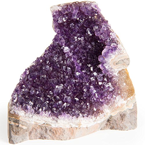 Digging Dolls Specimens: Exceptional Amethyst Geodes from Uruguay - 4 lbs to 5 lbs - B Grade - Amethyst Stone Rock Specimen for Arts, Crafts, Home Décor, Reiki and Crystal Healing